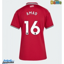Manchester United Amad Diallo #16 Hjemmedrakt Dame 2026-27 Kortermet